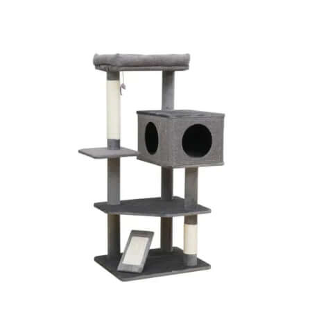 คอนโดแมว Catry รุ่น Cat Tree Yara สีเทา_0