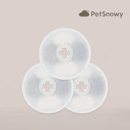 แผ่นกรองน้ำพุอัตโนมัติของ PetSnowy (3 pcs./Pack)_1