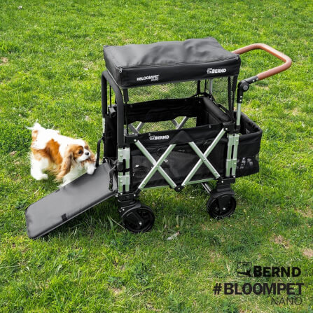 รถเข็นสัตว์เลี้ยง BERND BLOOM PET NANO - สีดำ_5