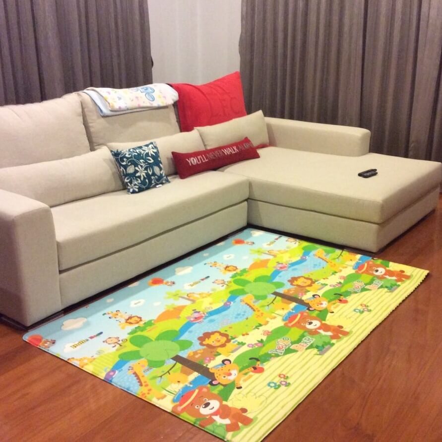 เบาะรองคลาน PARKLON PURE-JUNGLE 140X210X1.5CM