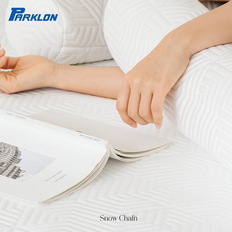 แผ่นรองนอนเย็น PARKLON Snow Chain Duraron Cooling-Pad Mini