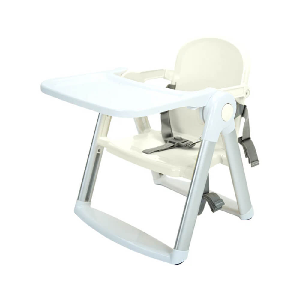 เก้าอี้ทานข้าวเด็กพกพา BEBEPLAY รุ่น PUPPY สีครีม