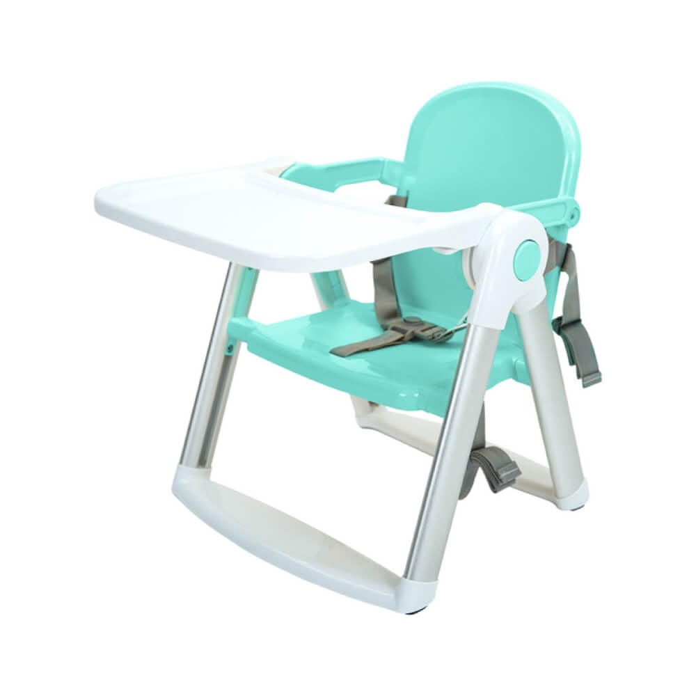 เก้าอี้ทานข้าวเด็กพกพา BEBEPLAY รุ่น PUPPY สีมินต์