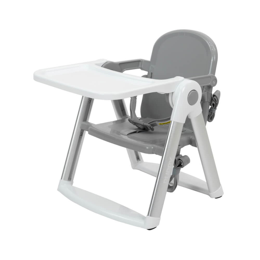 เก้าอี้ทานข้าวเด็กพกพา BEBEPLAY รุ่น PUPPY สีเทา