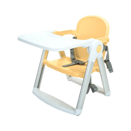 เก้าอี้ทานข้าวเด็กพกพา BEBEPLAY รุ่น PUPPY สีเหลือง_0