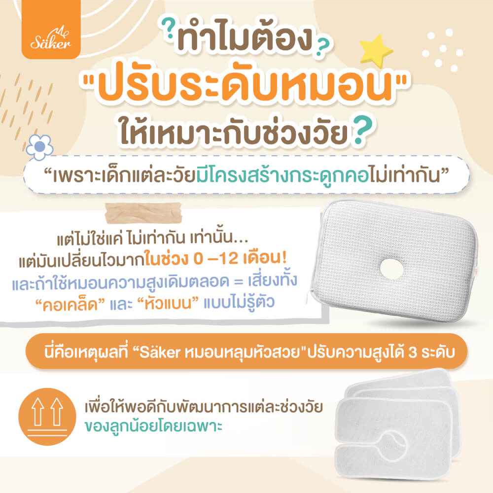 หมอนหลุม SAKER - SAKER0193