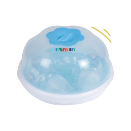 ชุดฆ่าเชื้อขวดนมด้วยไมโครเวฟ FARLIN สีฟ้า BF-213B(B)_0