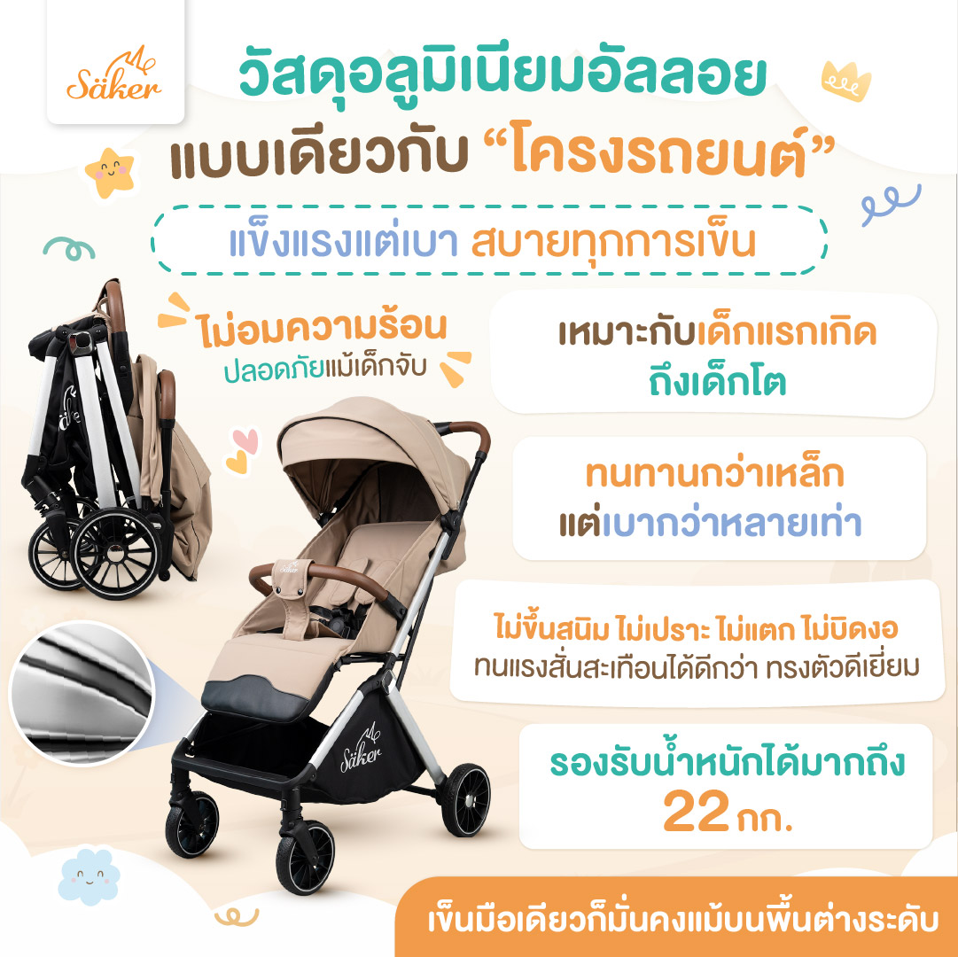 รถเข็นเด็ก SAKER0200-MOCHA_3