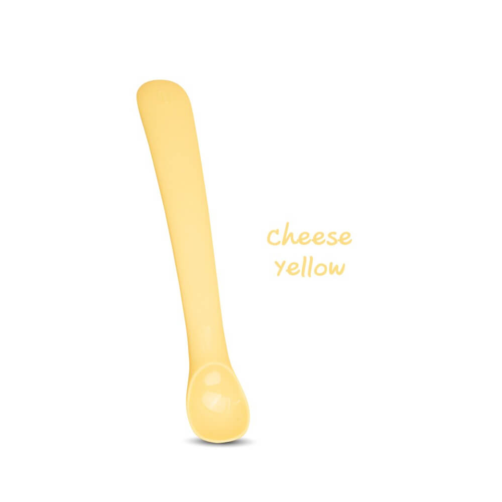 ช้อนป้อนอาหารปลายซิลิโคน POLED สเต็ป2 (7M+) CYE
