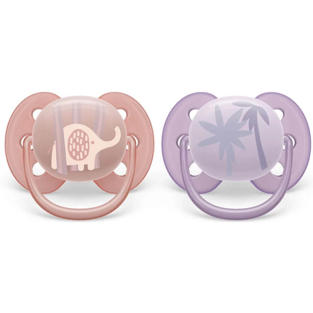 จุกหลอกAVENT 0-6M ULTRA SOFT-SCF091/09