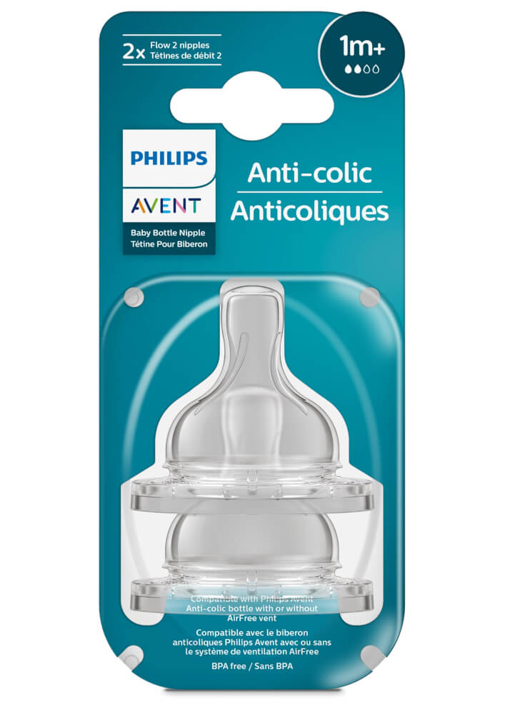 จุกนม PHILIPS AVENT SCY762/02 COLIC 1-3M