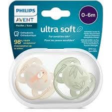 จุกหลอกAVENT 0-6M ULTRA SOFT-SCF091/07