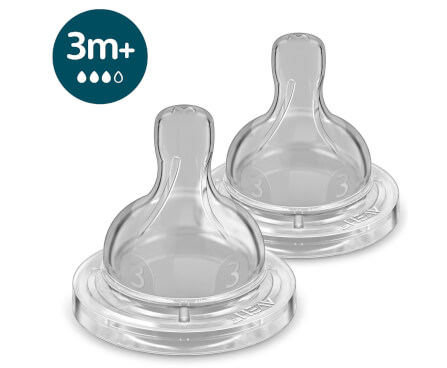 จุกนม PHILIPS AVENT SCY763/02 คลาสสิค3-6M_0