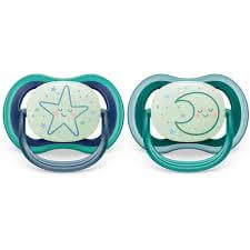 จุกหลอกAVENT 6-18M ULTRA AIR NIGHT-SCF376/13_0