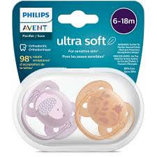 จุกหลอกAVENT 6-18M ULTRA SOFT-SCF091/18_2