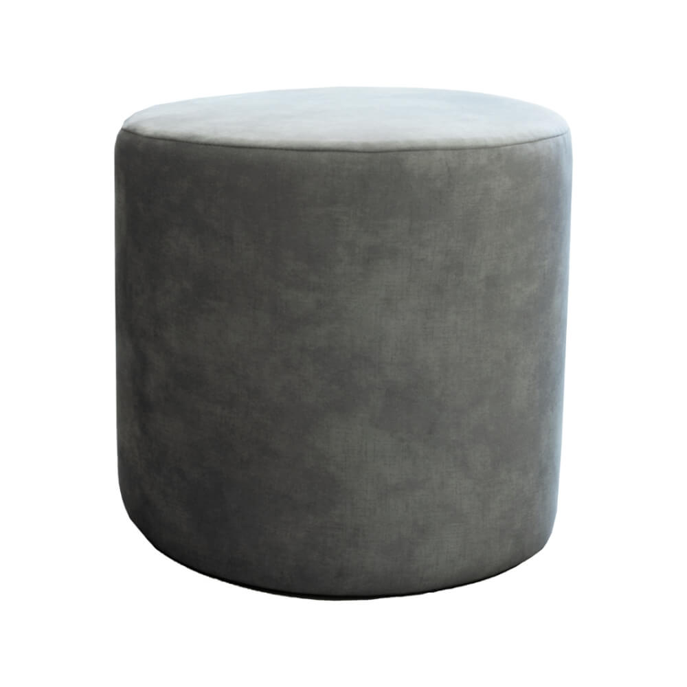 สตูลทรงกลม CCR FURNITURE รุ่น CIRCLE STOOL สีเทา (Smoke) 40x40ซม.