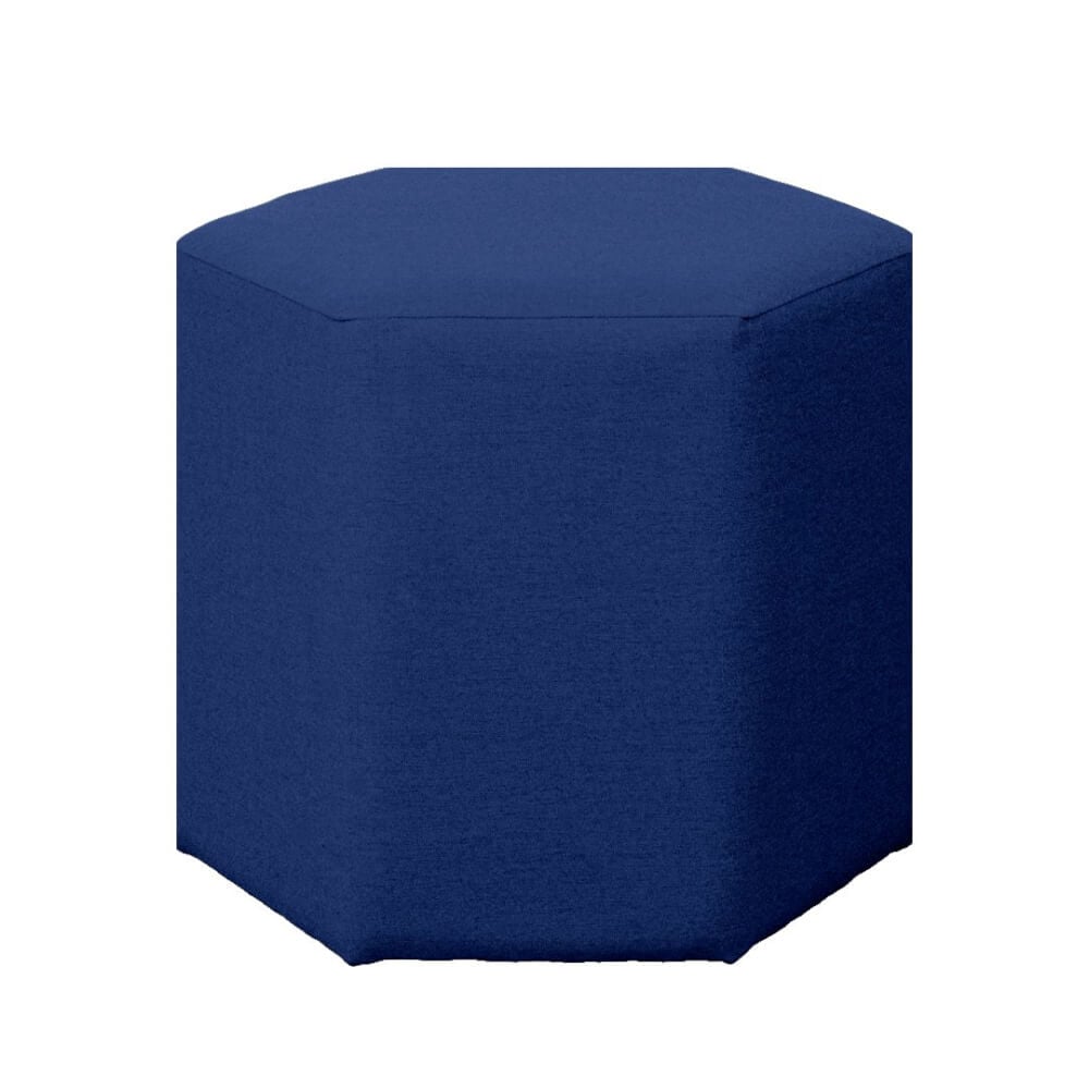 สตูลทรงหกเหลี่ยม RENITA HOME รุ่น HEXii STOOL สีน้ำเงิน 45x40ซม._0