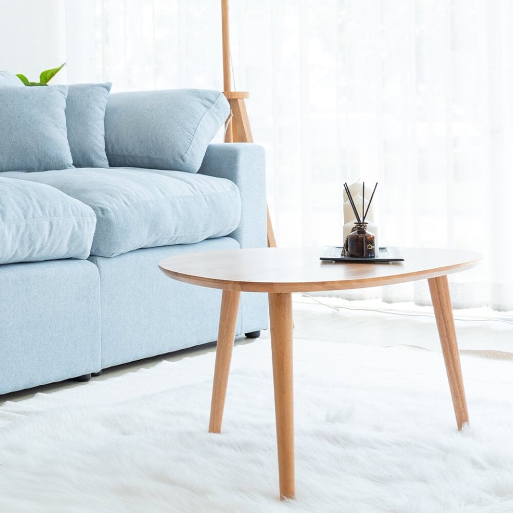 โต๊ะกลางไม้ยางพารา RENITA HOME รุ่น FLEN 85x48ซม. สีไม้ธรรมชาติ_5