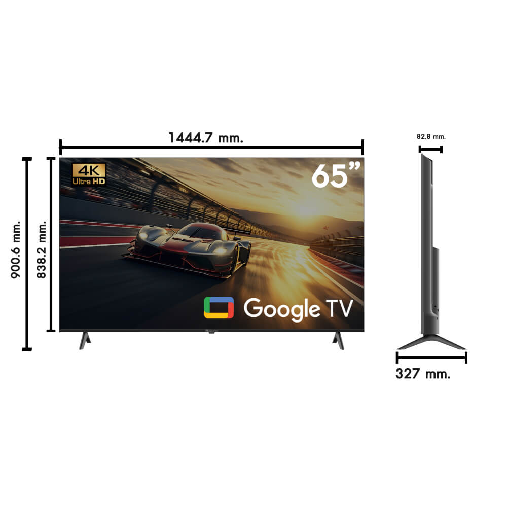 แอลอีดี ทีวี 65 นิ้ว ACONATIC 65US2000AN GOOGLE TV (รับประกัน 3 ปี)