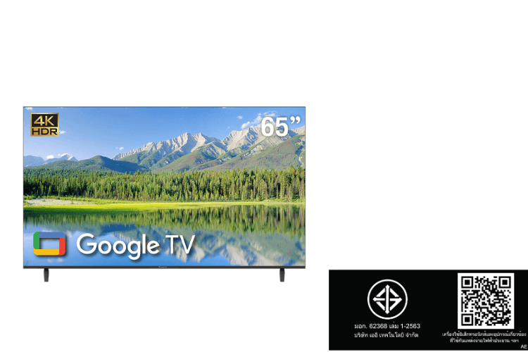 แอลอีดี ทีวี 65 นิ้ว 4K ACONATIC 65US1000AN  GOOGLE TV (รับประกัน 3 ปี)