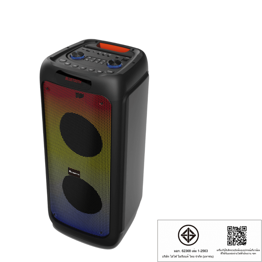 ลำโพงบลูทูธ ACONATC PARTY SPEAKER รุ่น AN-SP167 พลังเสียง 100W