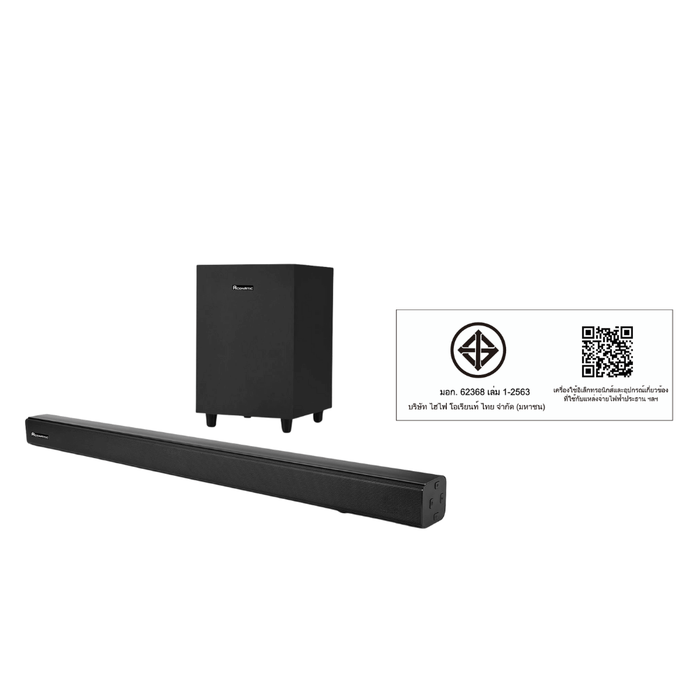 ซาวด์บาร์ ACONATIC AN-SP160 พร้อมซัพวูฟเฟอร์