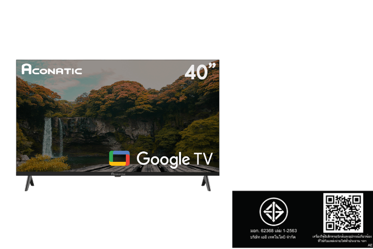 แอลอีดี ทีวี 40 นิ้ว ACONATIC 40HSA120AN  GOOGLE TV (รับประกัน 3 ปี)