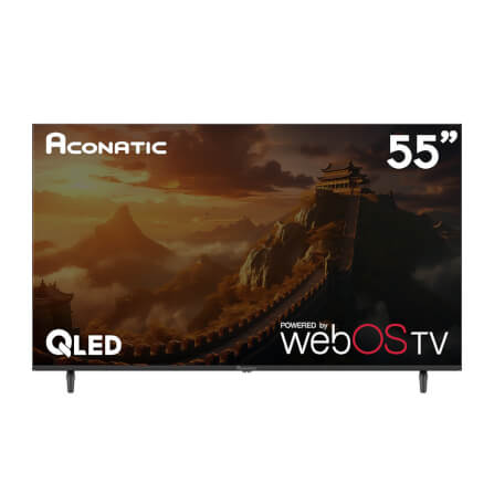 แอลอีดี ทีวี 55 นิ้ว ACONATIC WEBOS ทีวี 4K QLED 55QSB340AN (รับประกัน 3 ปี)_0