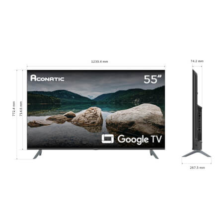 แอลอีดี ทีวี 55 นิ้ว ACONATIC GOOGLE ทีวี 4K 55US700AN (รับประกัน 3 ปี)_2