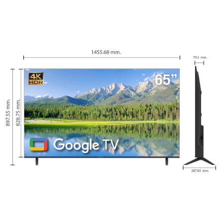 แอลอีดี ทีวี 65 นิ้ว 4K ACONATIC 65US1000AN  GOOGLE TV (รับประกัน 3 ปี)_2