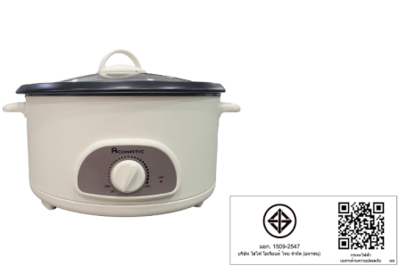หม้ออเนกประสงค์ ACONATIC AN-POT1100 สีครีม 3 ลิตร_7