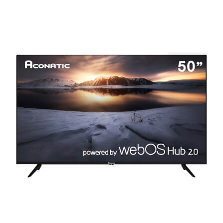 แอลอีดี ทีวี 50 นิ้ว Aconatic WebOS ทีวี 4K 50US210AN (รับประกัน 3 ปี)_0