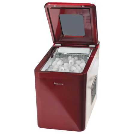 เครื่องทำน้ำแข็งอัตโนมัติ ACONATIC  รุ่น AN-ICM1501 ความจุ 1.5 ลิตร สีแดง_0