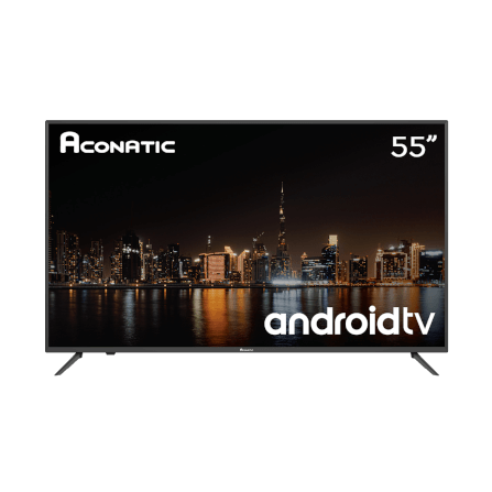 แอลอีดี ทีวี 55 นิ้ว Aconatic แอนดรอยด์ ทีวี 4K 55US500AN (รับประกัน 3 ปี)_1