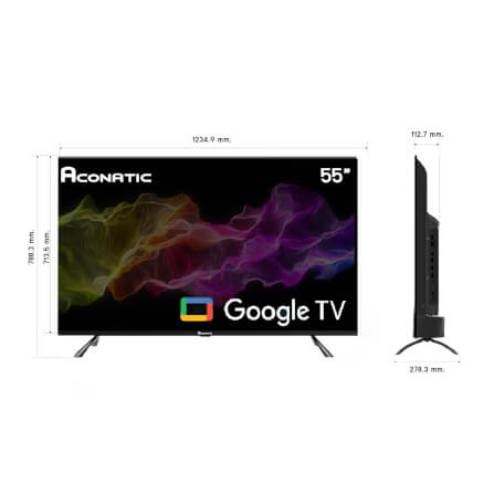 แอลอีดี ทีวี 55 นิ้ว Aconatic Google ทีวี 4K 55QS710AN (รับประกัน 3 ปี)_5