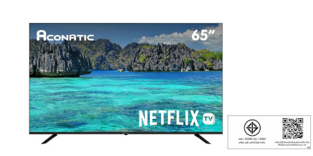 แอลอีดีทีวี 65 นิ้ว Aconatic 4K HDR Netflix 5.3  65US410AN รับประกัน 3ปี_4