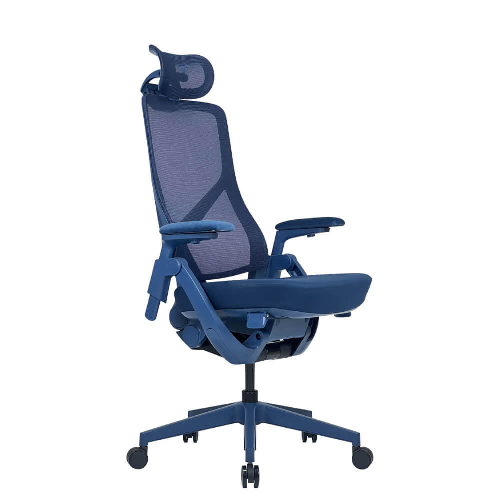 เก้าอี้ทำงาน TTRacing Aeroflex ผ้าตาข่าย Ergochair - Navy Blue