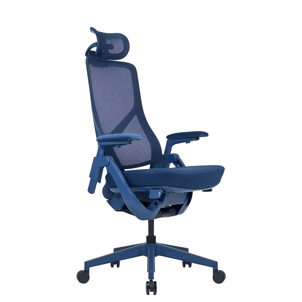 เก้าอี้ทำงาน TTRacing Aeroflex ผ้าตาข่าย Ergochair - Navy Blue