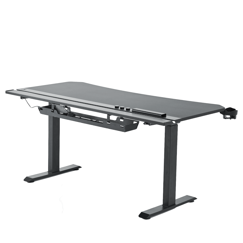 โต๊ะปรับระดับ TTRACING TIVON SMART STANDING DESK 1.8M สี ONYX