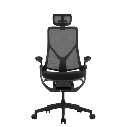 เก้าอี้ทำงาน TTRacing Aeroflex ผ้าตาข่าย Ergochair - Graphite Black_1