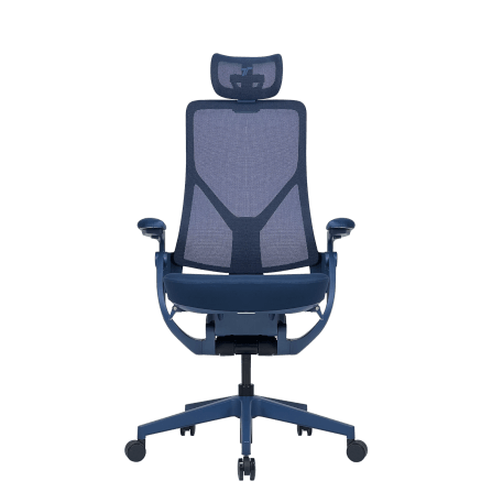 เก้าอี้ทำงาน TTRacing Aeroflex ผ้าตาข่าย Ergochair - Navy Blue_1
