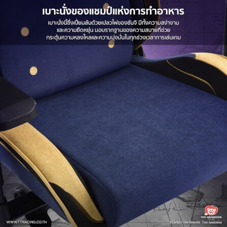 เก้าอี้เกมมิ่ง TTRACING SURGE X ผ้า SANJI EDITION_3
