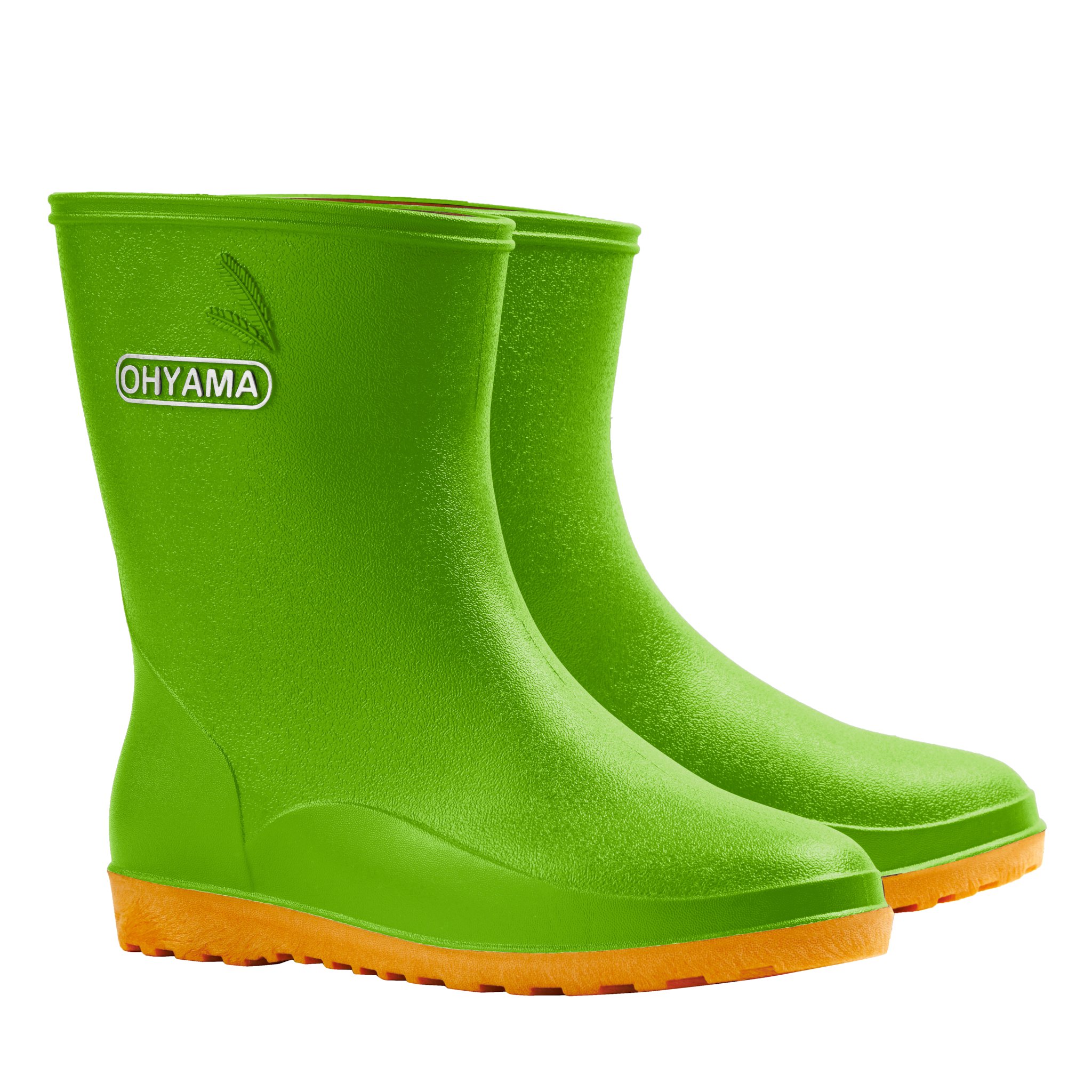 รองเท้าบูทถนอมเท้า OHYAMA รุ่น Twotone สีเขียว เบอร์ 9.5