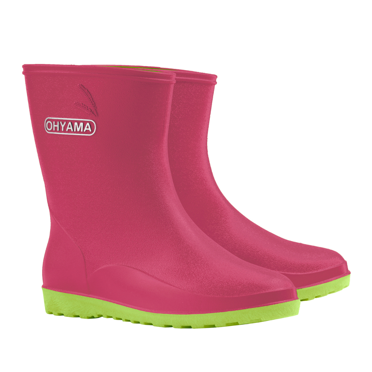 รองเท้าบูทถนอมเท้า OHYAMA รุ่น Twotone สีชมพู เบอร์ 9.5