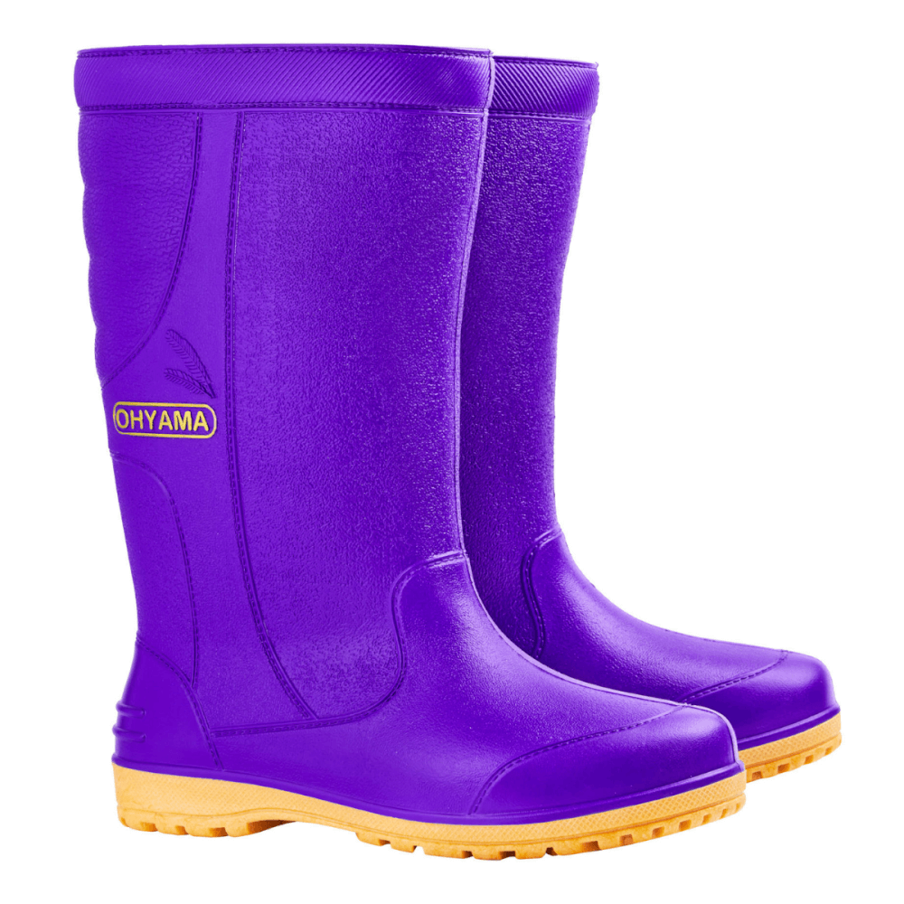 รองเท้าบูทถนอมเท้า OHYAMA รุ่น First สีม่วง เบอร์ 11.5_3