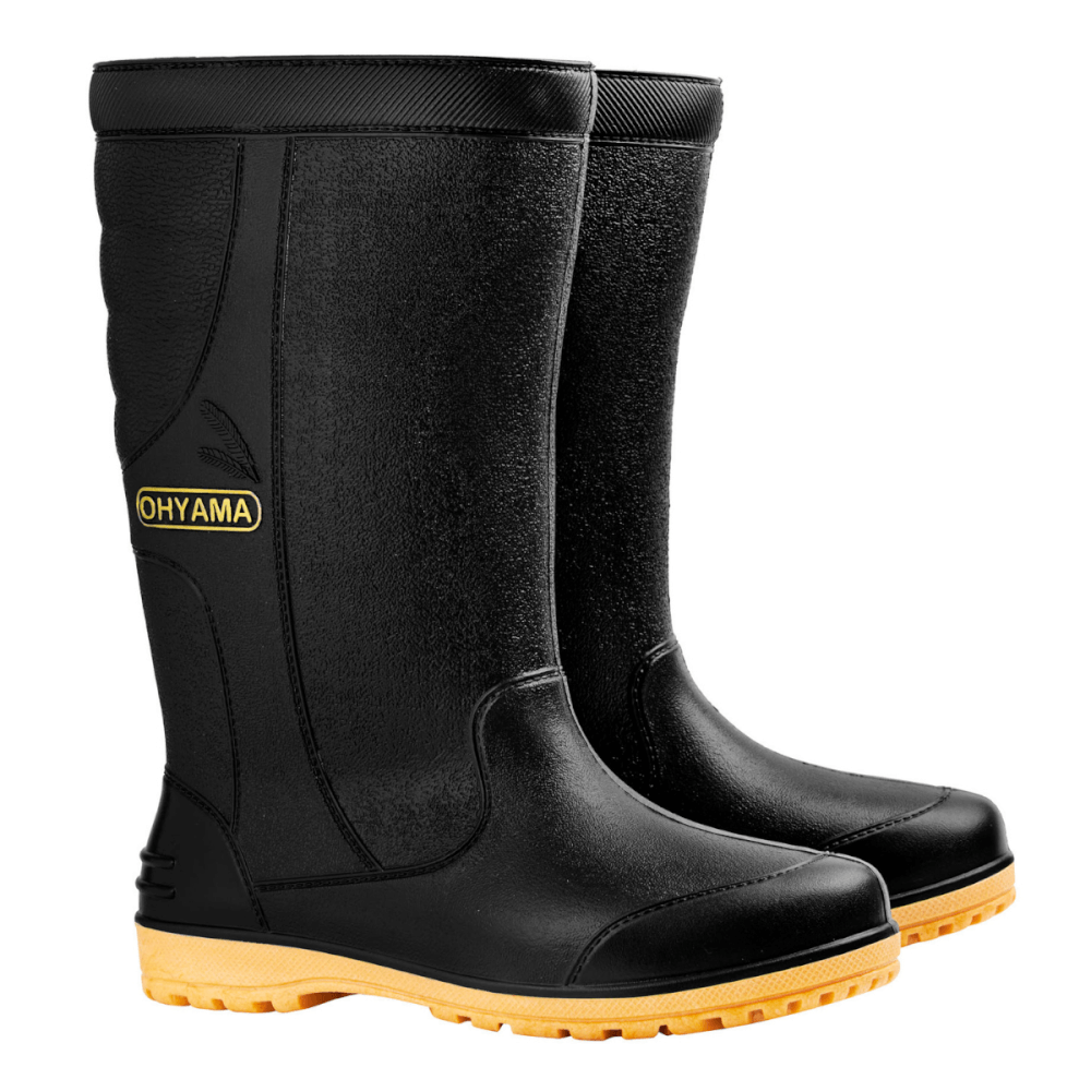 รองเท้าบูทถนอมเท้า OHYAMA รุ่น First สีดำ เบอร์ 10.5_3