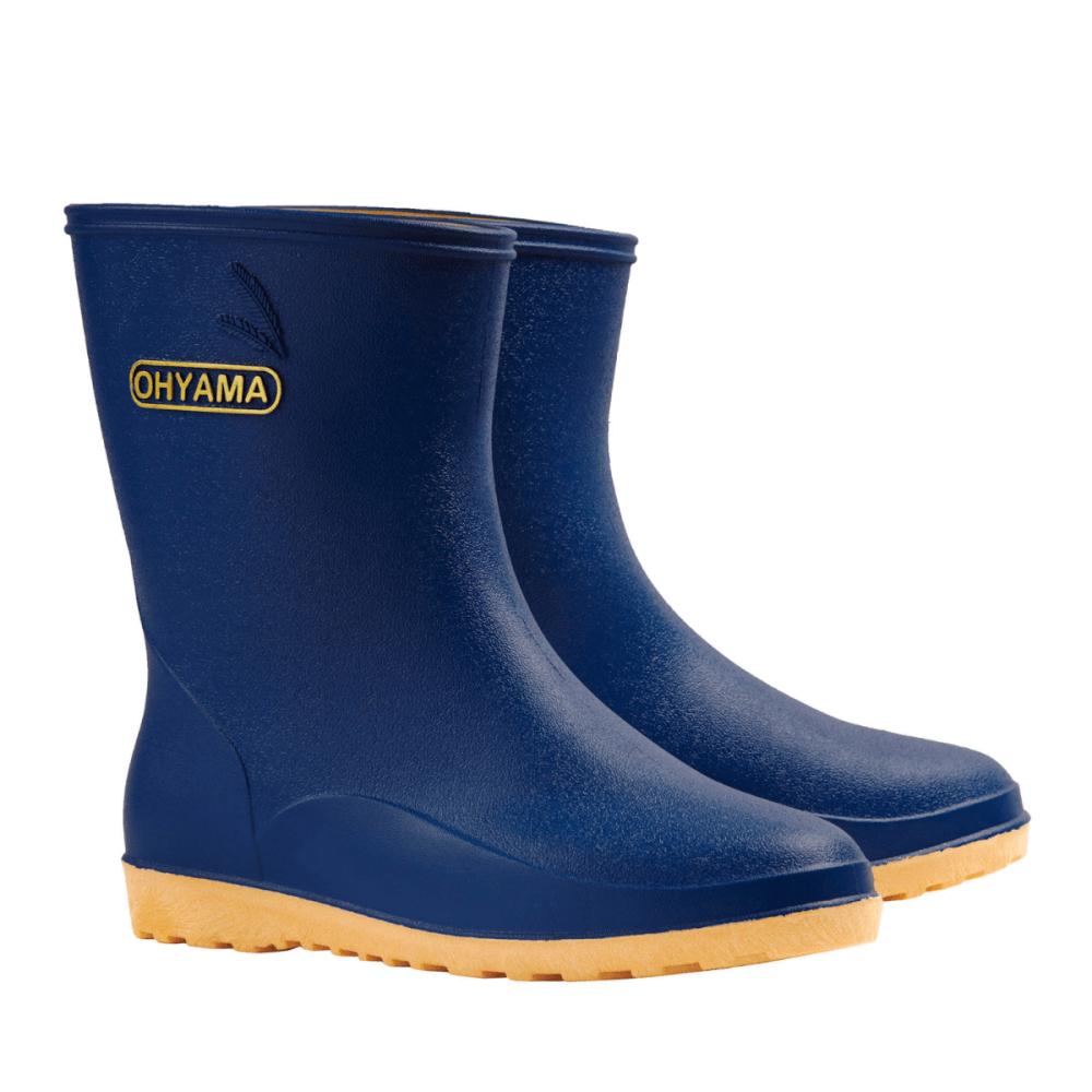 รองเท้าบูทถนอมเท้า OHYAMA รุ่น Slim สีกรม เบอร์ 10_3