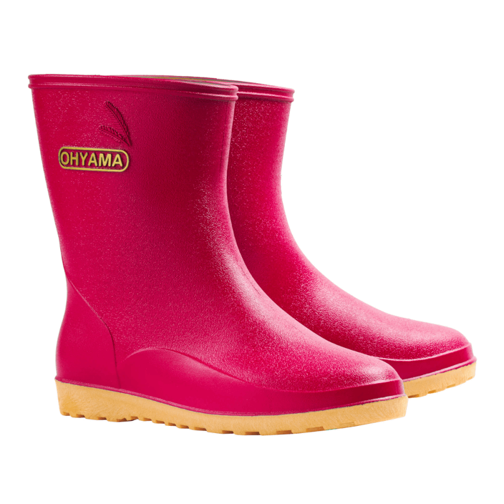รองเท้าบูทถนอมเท้า OHYAMA รุ่น Slim สีชมพู เบอร์ 10.5_3