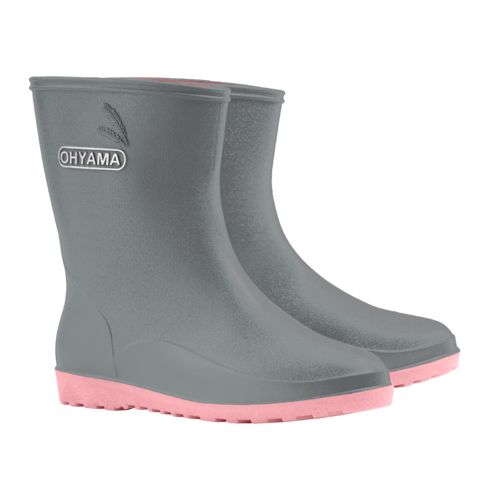รองเท้าบูทถนอมเท้า OHYAMA รุ่น Twotone สีเทา เบอร์ 9.5_3