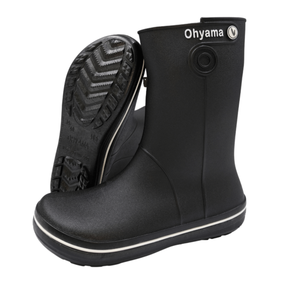 รองเท้าบูทถนอมเท้า OHYAMA รุ่น LADY สีดำถ่าน เบอร์ 9_3